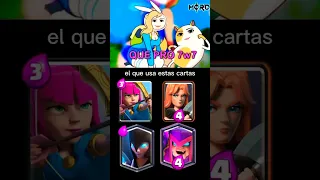 "EL QUE USA ESTAS CARTAS" *que pro* | Clash Royale