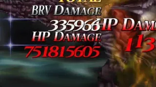 [DFFOO] 751mil Meme damage with Fujin BT effect involved (it could be higher 💀)