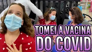 TOMEI A VACINA DO COVID E GRAVEI TUDO