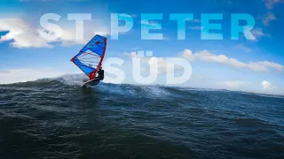 WAVE WINDSURFING clean SIDESHORE conditions I St. Peter Süd