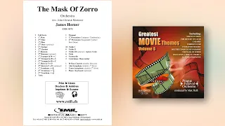 James Horner: The Mask Of Zorro - Editions Marc Reift - for Orchestra