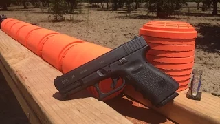 How many CLAY targets does it take to stop a bullet?