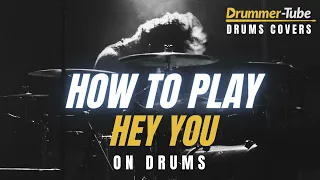 How to play Hey You (Pink Floyd) on drums | Hey You Drum Cover