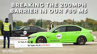 Breaking the 200mph barrier in our Stage 3 F80 M3