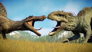 LARGE AND MEDIUM CARNIVORES, HERBIVORES AND PISCIVORES BATTLE ROYALE  - Jurassic World Evolution 2