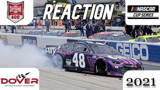 2021 | Drydene 400 Reaction | NASCAR Cup Series