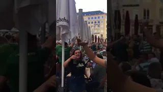 Celtic Fans in full voice