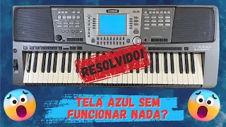 TELA AZUL SEM FUNCIONAR - TECLADO YAMAHA PSR-1000, 1100, 2000 e 2100 (RESOLVIDO!!)