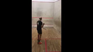 Squash Training Tips: Three Amateur Solo Drills