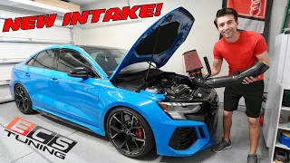 Installing The ECS Tuning Cold Air Intake | 2024 Audi RS3 Gets Louder!