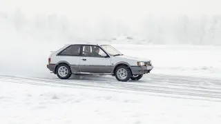 POV winter Mazda familia gtx 4wd turbo