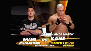 Story of Shane McMahon vs. Kane | Survivor Series 2003