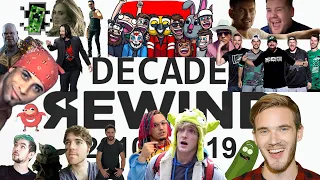 Decade Rewind 2010 - 2019 : Decade in Review! Part 2 (2015 - 2019) | #YouTubeRewind