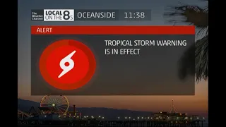 Tracking Hilary | Oceanside CA Weather Info | IntelliSTAR 2 Jr.