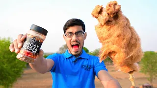 Making "Chudail Ke Baal" With Ghost Pepper- चुड़ैल के बाल खाये | फिर हो गयी हालत खराब 🥵