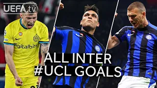 ⚫🔵 BARELLA, LAUTARO, DŽEKO | All INTER 2022/23 GOALS to reach the #UCL Final ⚽