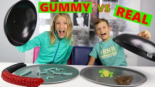 GUMMY vs REAL