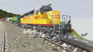 Crazy High Speed Train Crashes #19 - Beamng drive | Dancing Cars