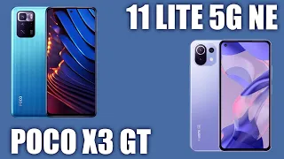 Xiaomi 11 Lite 5G NE vs Poco X3 GT. Каждый хорош по-своему, но какой-то из смартфонов явно лучше