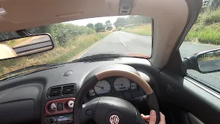 2001 MGF POV B Road Drive