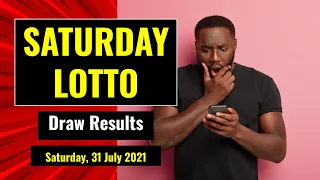 Saturday Lotto draw results from Saturday, 31 July 2021