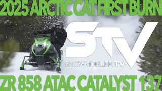 2025 Arctic Cat ZR 858 ATAC Catalyst 137 First Burn