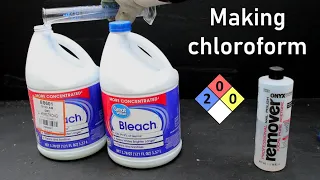 Chloroform from Bleach (Haloform Reaction) | Obtaining Lab Solvents (episode 2)