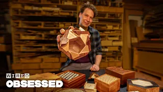 This Craftsman Designs & Solves 100% Wooden Puzzle Boxes | Obsessed | WIRED