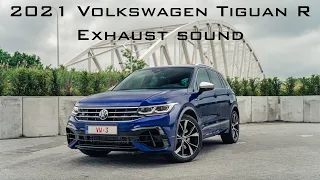 2021 Volkswagen Tiguan R: Exhaust pure sound
