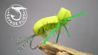 Tying the Foamie Homie (the 2023 New Year's Day Panfish Fly)