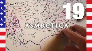 ASMR Learning by Drawing Map of the US - Soft Spoken