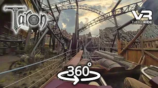 WOW! TARON 360° Phantasialand extreme VR Roller Coaster on-ride front row POV #rollercoaster