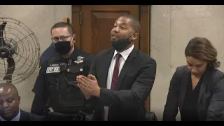 Jussie Smollett yells 'I am not suicidal!' in courtroom after being sentenced to jail