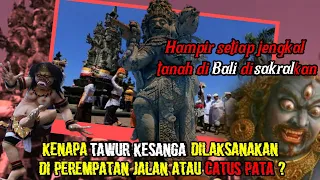 Ini alasan umat Hindu di Bali melaksanakan Tawur Kesanga pada pengerupukan menjelang Nyepi