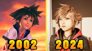 Evolution of Kingdom Hearts Games 2002 - 2024