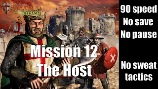 Stronghold Crusader Extreme - Mission 12 - The Host [90 speed, no pause, no save]