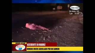 Accidente en Madriz: Hombre muere arrollado por un camión