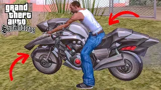 Secret Big Super Bike Location in GTA San Andreas (Cheat Code)