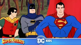 #ClassicCartoon Super Friends | Super Friends Save Wendy & Marvin | @dckids