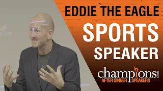 Eddie Edwards Speaker | I found my ski equipment in a shed!" | Official Showreel