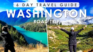 WASHINGTON STATE 6 DAY ROAD TRIP ITINERARY | BEST THINGS to DO, EAT & SEE | Travel Guide