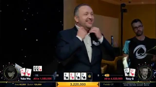 Tony G's Winning Hand | Triton Poker 25K Short Deck | MILLIONS Europe 2019