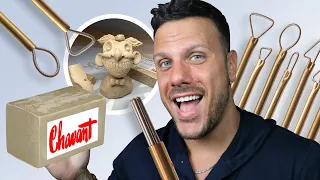 CLAY ARTIST Tries NEW Clay AND Tools for the FIRST TIME!