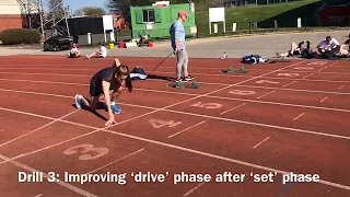 Sprint Start Drill 3 - Improving the Drive Phase