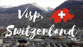 🌄 Visp, Valais, Switzerland by Drone Video | Motivational Music | World from Above