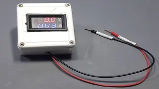 How to Make Digital Dc Voltmeter and Ammeter at Home