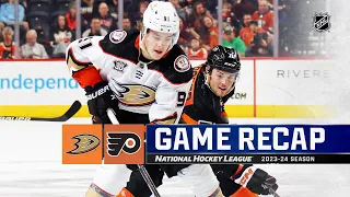 Ducks @ Flyers 10/28 | NHL Highlights 2023