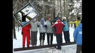 День рождения в зимнем лесу