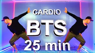 CARDIO BTS 🔥 Perder peso Bailando KPOP 🔥 Dance Workout / ZUMBA tutorial Explosivo 💣