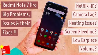 Redmi Note 7 Pro Big Problems, issues and their Fixes | Dull Screen? Netflix HD?